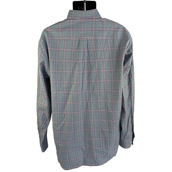 Mens Brooks Brothers Golden Fleece Regent LS Button Down Shirt Large Green Plaid - Picture 6 of 6